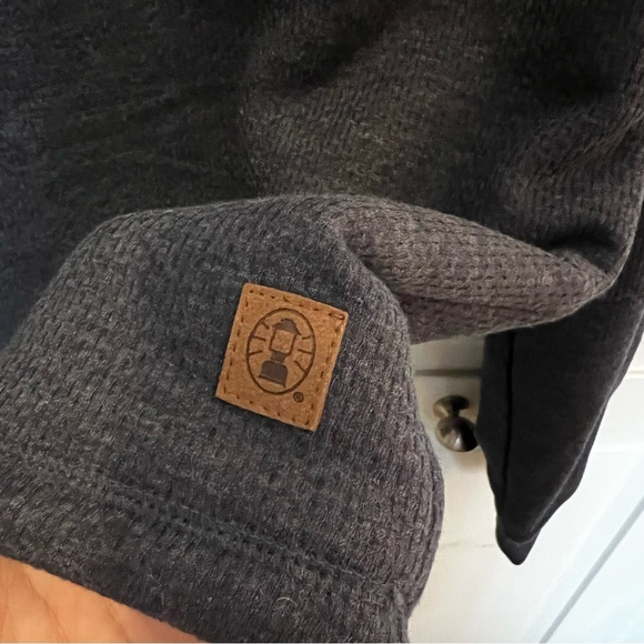 Coleman | Men’s | New | Sherpa Lined | Long Sleeve | Henley | Navy | Medium - Picture 4 of 6